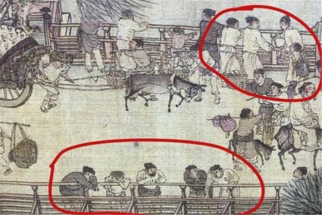 《清明上河圖》放大百倍 樹下一幕令女生掩面笑著看完的反應，但我們必須說實話